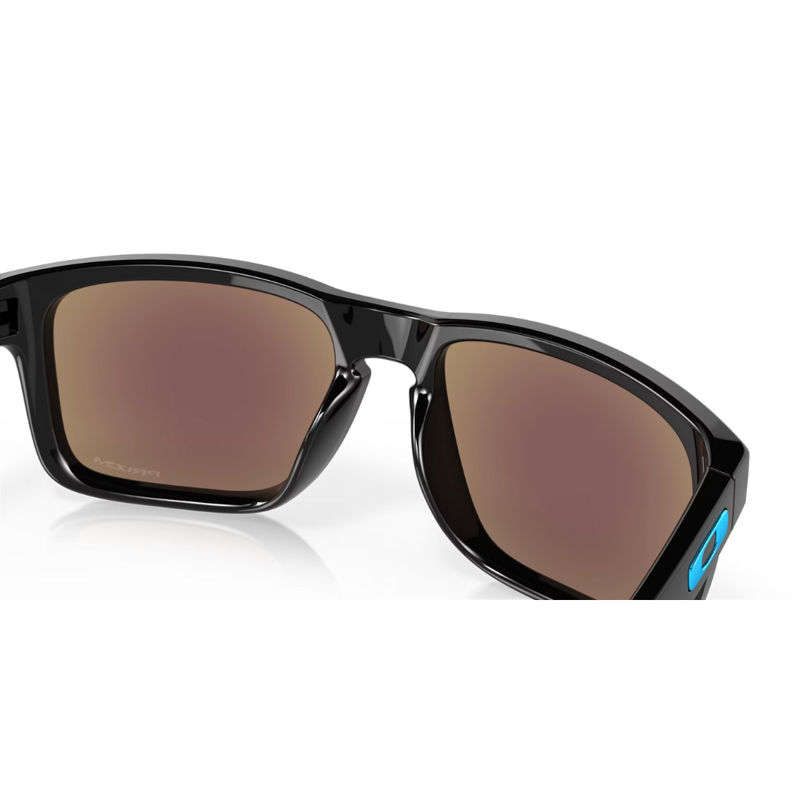 Oakley Holbrook in Polished Black Prizm Sapphire Iridium Lens-4
